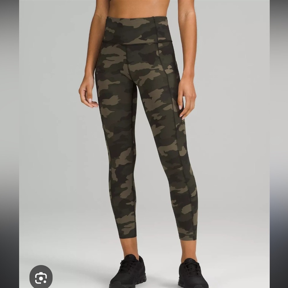 lululemon athletica Camo align hi-rise legging sz 0